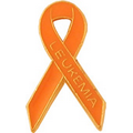 Leukemia Awareness Ribbon Lapel Pin
